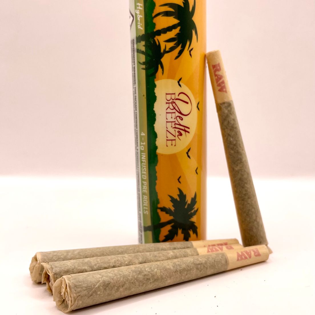 4g Dosilato Dreams (Hybrid) Diamond/THCA Infused Prerolls - Delta Breeze