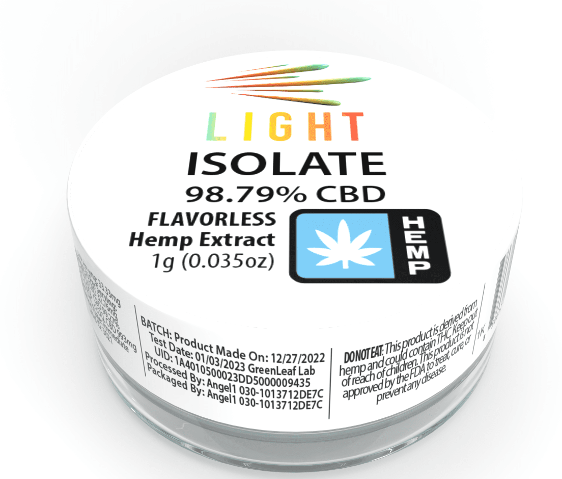 Angel Hemp Isolate: 1000mg CBD