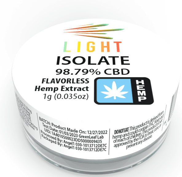 Angel Hemp Isolate: 1000mg CBD