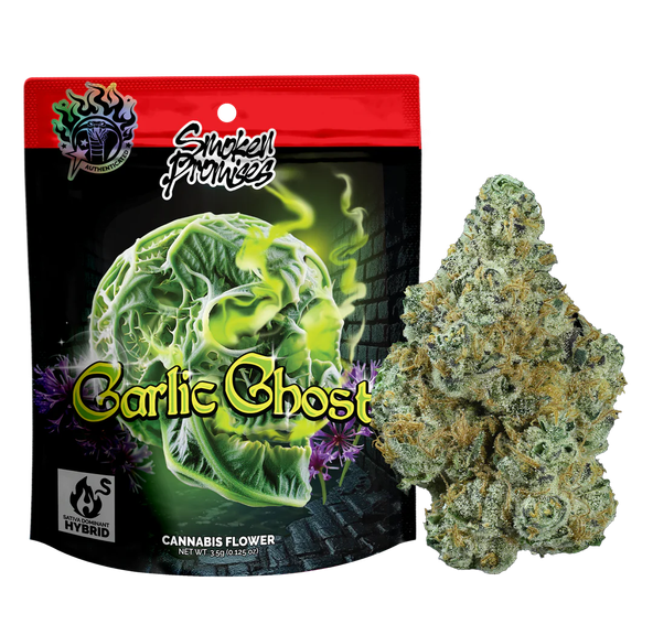 Smoken Promises - Garlic Ghost - 3.5g Flower