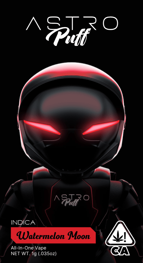 Astro Puff - Watermelon Moon All In One Vape 1g