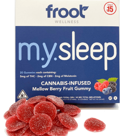 M.Y. Sleep Gummies - 100mg THC 40mg CBN