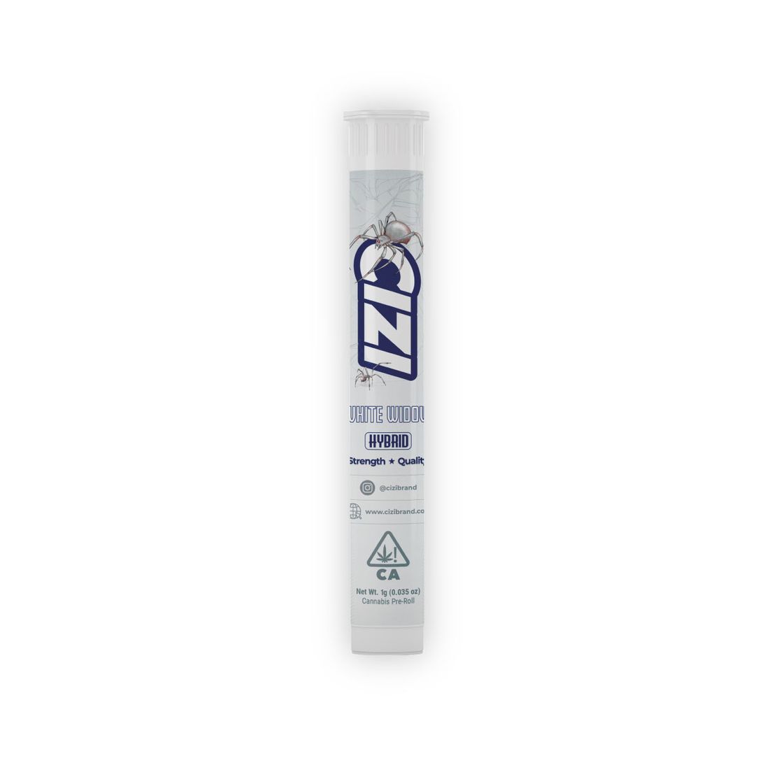 PRE-ORDER ONLY 1g White Widow - Pre Roll - CIZI