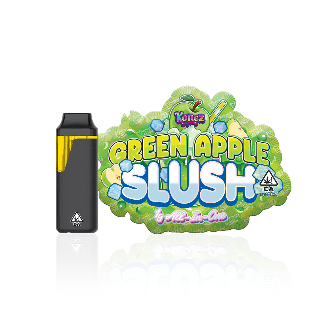 Green Apple Slush AIO Vape
