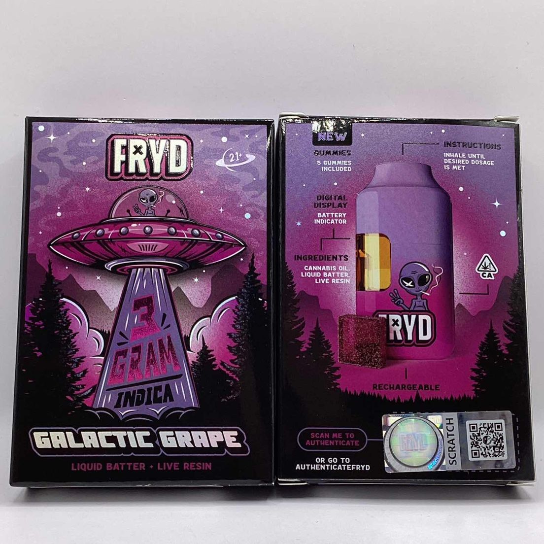 Fryd - Disposable - Galactic Grape - 3g