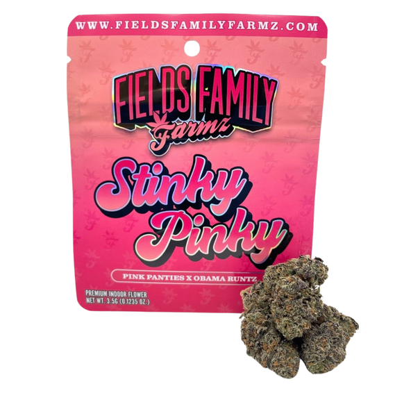 Fields Family Farmz | Flower | 3.5g | Stinky Pinky