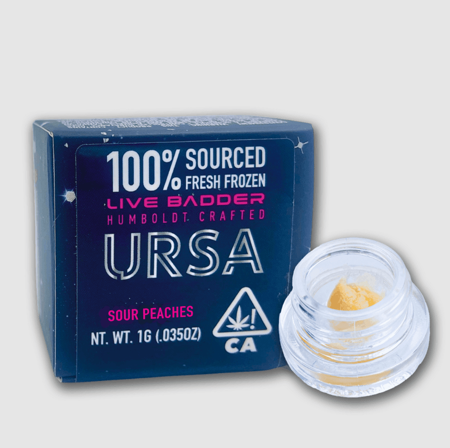 URSA Live Badder Sour Peaches 1g