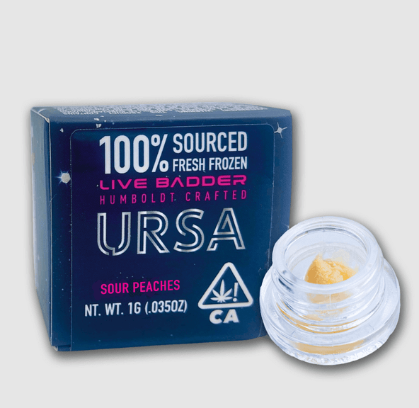 URSA Live Badder Sour Peaches 1g