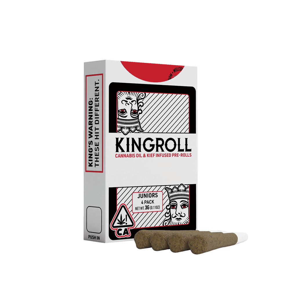 Kingroll Juniors Zoap x Permanent Marker 0.75g 4pk Infused Prerolls 43.8%