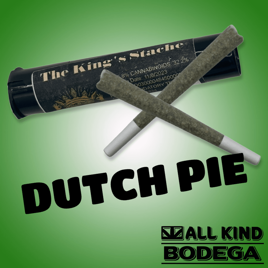 Dutch Pie .5g Preroll 2 Pack (total weight 1g) (@thekingsstache)