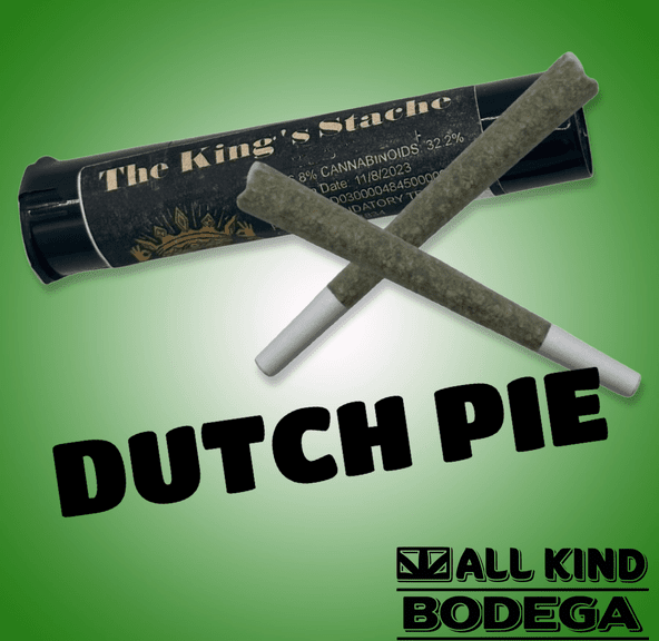 Dutch Pie .5g Preroll 2 Pack (total weight 1g) (@thekingsstache)
