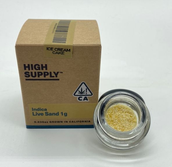 Ice Cream Cake (indica) - 1g Live Sand (THC 83%) by High Supply