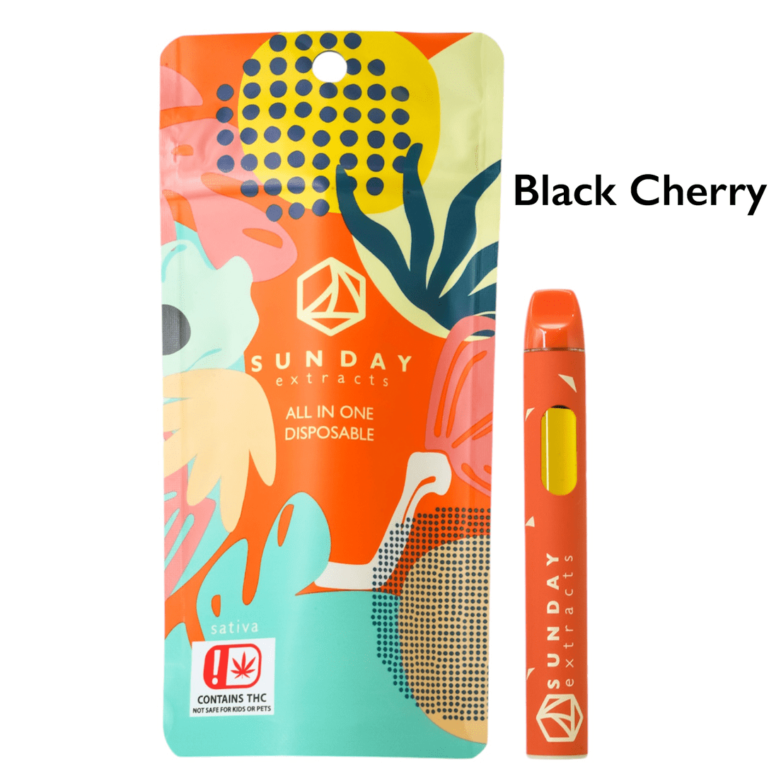 SUNDAY EXTRACTS BLACK CHERRY DISPOSABLE 2G
