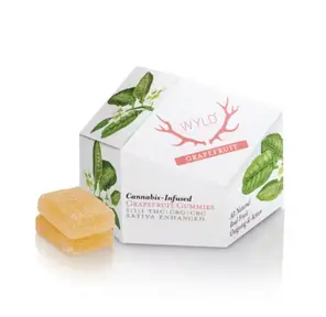 WYLD - Grapefruit Gummies - 1:1:1 THC:CBC:CBG - 10 Pack