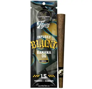 Claybourne Co. - Banana OG Flyers Infused Blunt - 1.5g