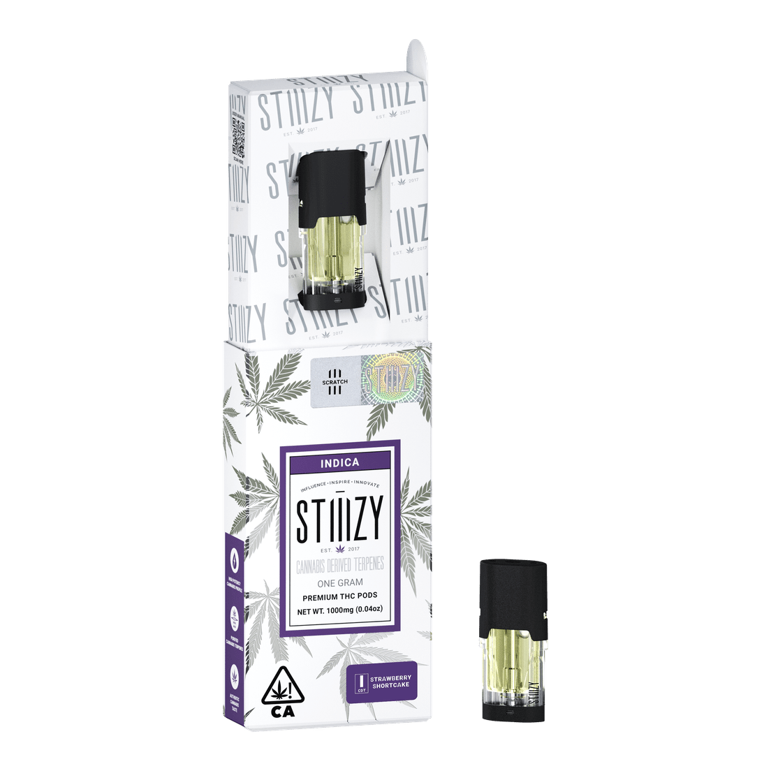 1G CDT POD - STRAWBERRY SHORT CAKE