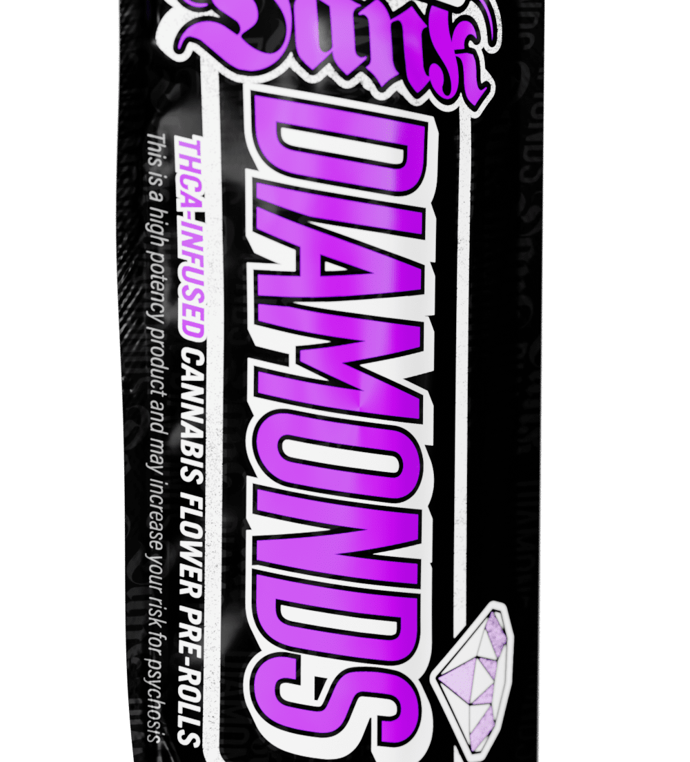 Dank Diamonds | Marquise Cut | 1.5g Infused Pre-Roll