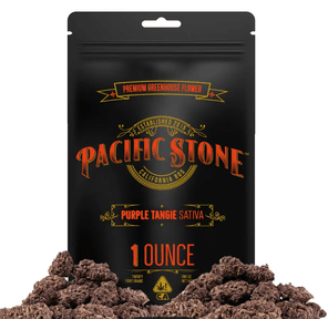 Pacific Stone Flower 28.0g Pouch Sativa Purple Tangie