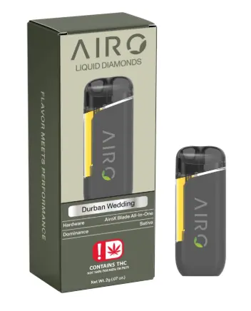 AIRO - Liquid Diamond 2g Disposable - Durban Wedding