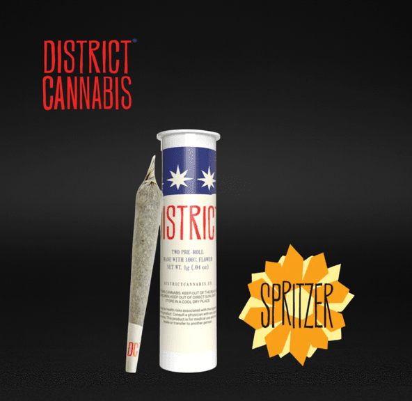 District Cannabis | Spritzer Pre-Roll | 1g | Hybrid