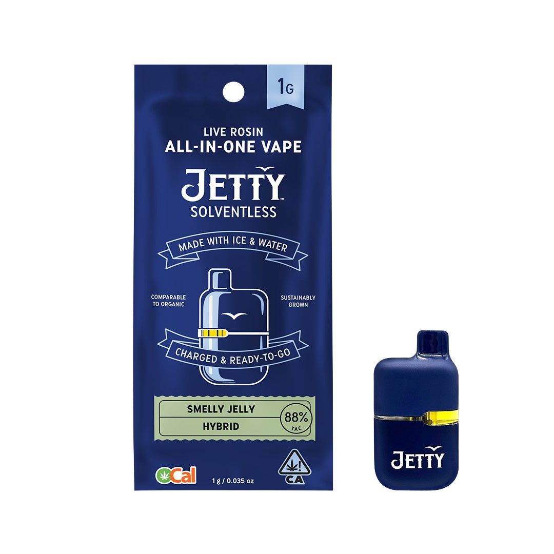 Jetty AIO Solventless Mini Tank Smelly Jelly 1g