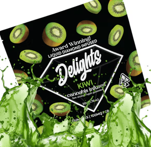 Kiwi Delights Gummies Liquid Diamond Infused 50.00 g