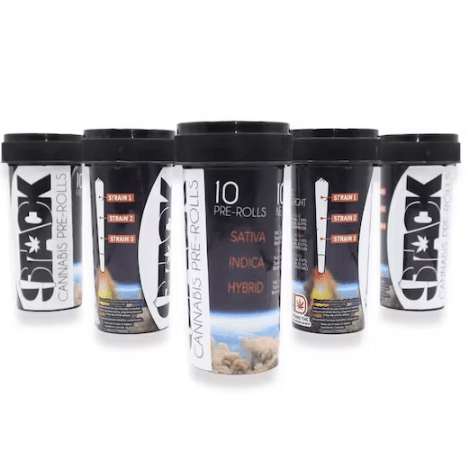 Stack 10-1g Pre-Rolls - Grape Cake/Banana MAC/Chasca