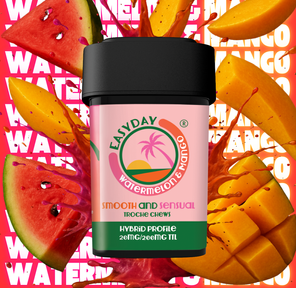 (Easy Day) Watermelon Mango 10x10mg Gummies