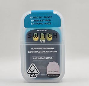 Boutiq - Disposable - Artic Frost x Rocket Pop x Tropic Haze - 2G