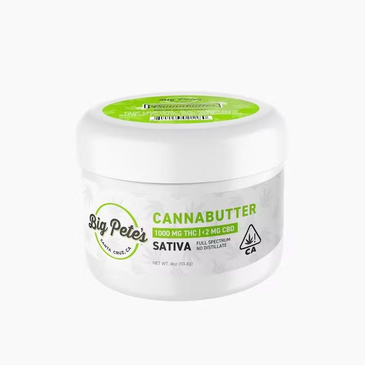 Big Pete's Cannabutter - Sativa (1000mg THC)