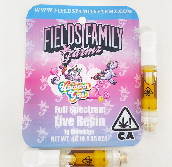 Fields Family Farmz | Full Spectrum Resin Cartridge | Unicorn Gas | 1g | H