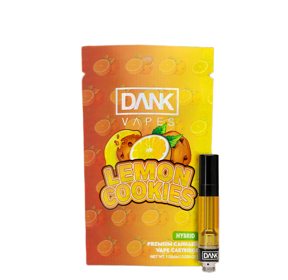 Dank | Vape Cart | 1g | Distillate | Lemon Cookies