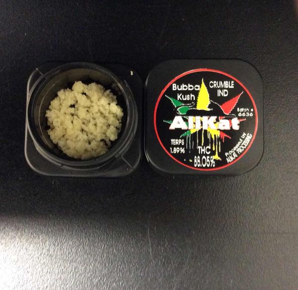 AliKat Crumble - Bubba Kush - 1g