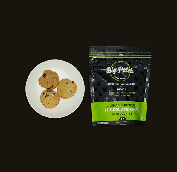 [Big Petes Treats] THC Cookies - 100mg - Chocolate Chip (I)