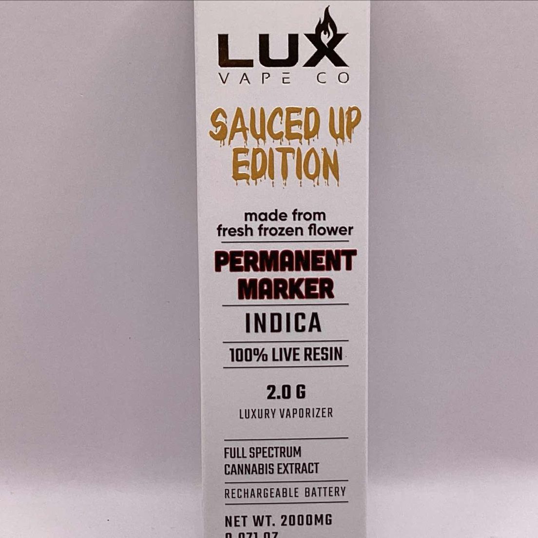 Lux - Disposable - Permanent Marker - 2G