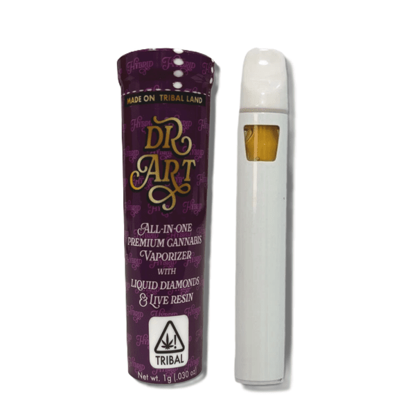 DR. ART DISPOSABLE OASIS LIQUID DIAMOND & LIVE RESIN 1 GRAM CART