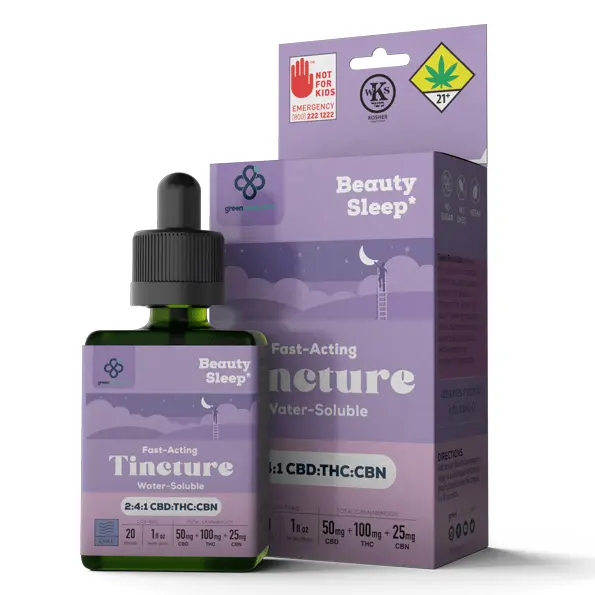 Beauty Sleep Water Tincture (4:2:1 THC:CBD:CBN) 28.00 g