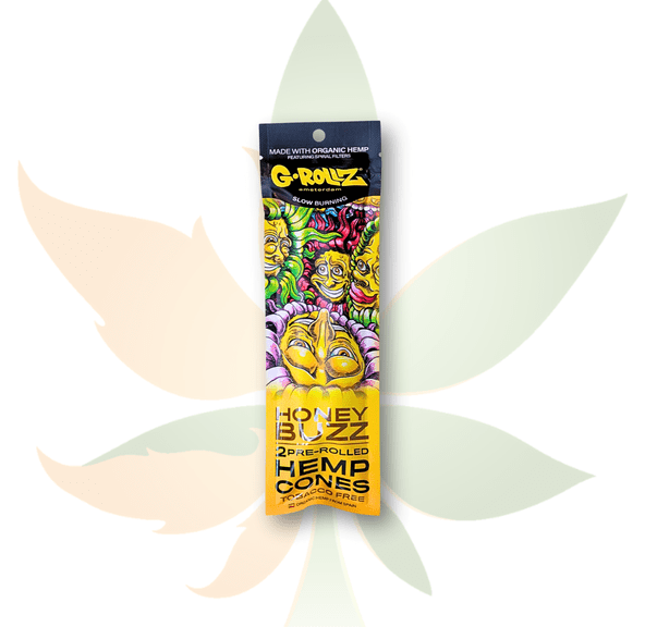 G Rollz Hemp Cones- Honey Buzz