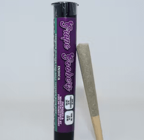Grape Gooberz Infused Preroll 1 G