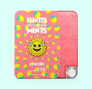 FLINTTS MOUTH WATERING MINTS LEMON