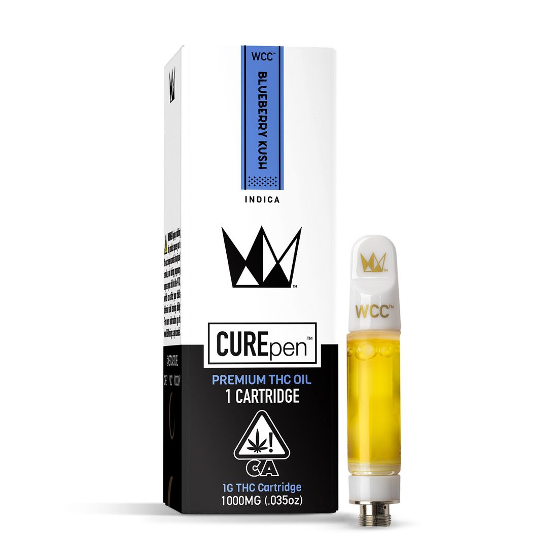 Blueberry Kush - 1G CUREpen Cartridge