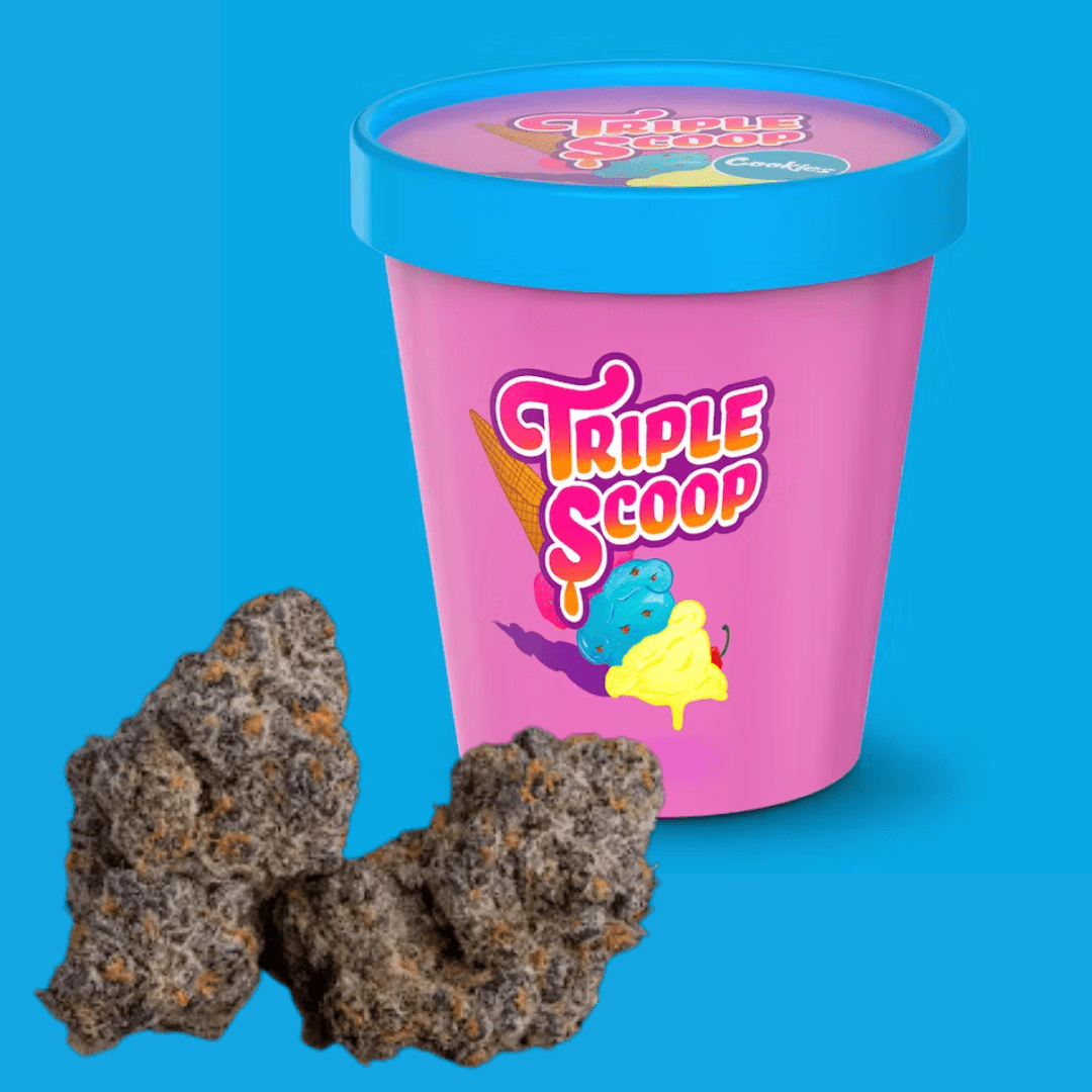 Cookies - Triple Scoop Indoor Flower Tubs 3.5g