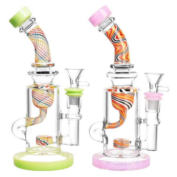 8.5 IN. CANDY COLOR DOWNSTEM WATER PIPE