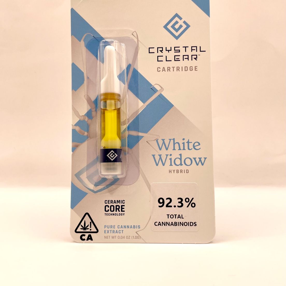 *BLOWOUT DEAL! $25 1g White Widow (Hybrid) Cartridge - Crystal Clear