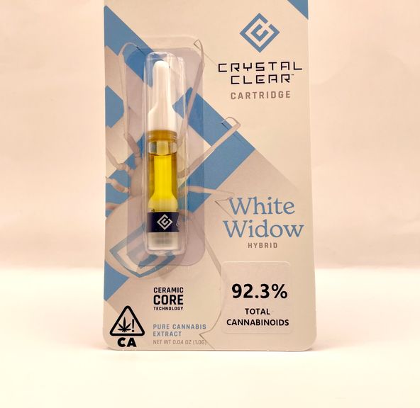 *BLOWOUT DEAL! $25 1g White Widow (Hybrid) Cartridge - Crystal Clear