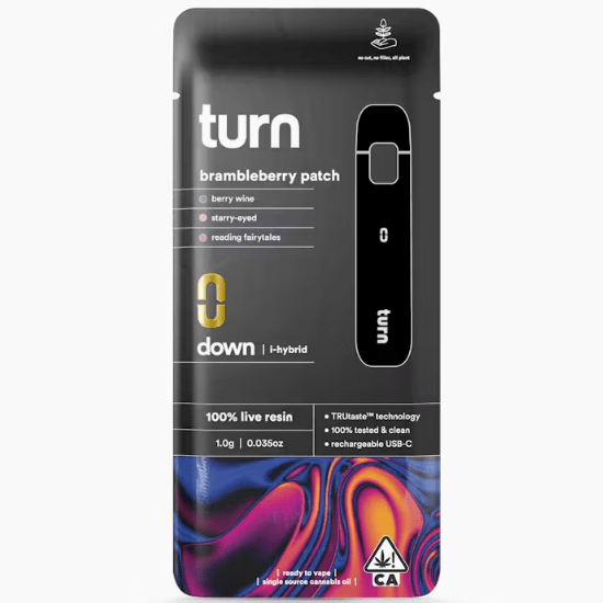 brambleberry patch (i-hybrid) / 100% live resin / disposable