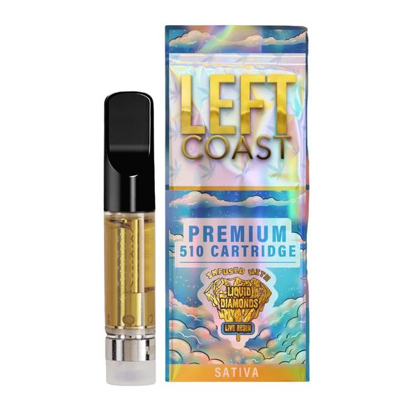 Left Coast Purple Haze 1g Liquid Diamonds Cartridge 86%