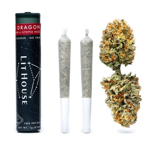 LitHouse | Red Dragon PreRoll 21.67% THC 2x0.5g
