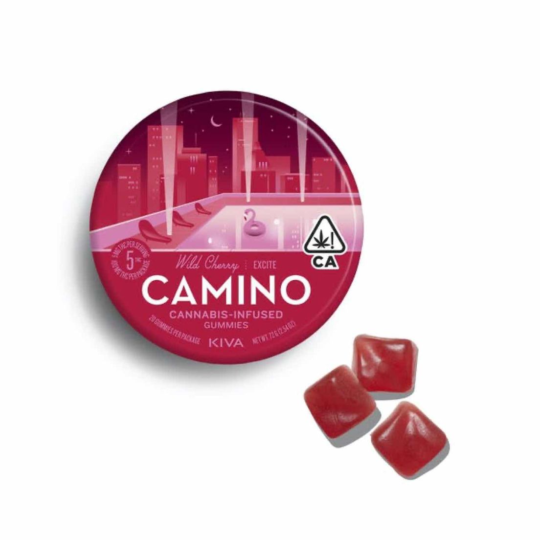 [Camino] Gummies - 100mg - Wild Cherry