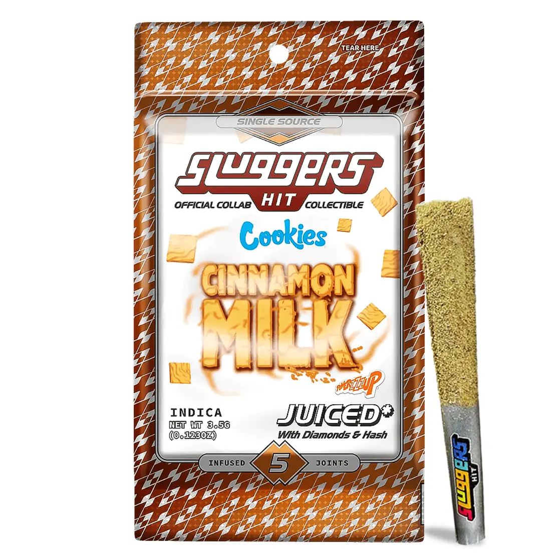 SLUGGERS - Cinnamon Milk - 5 Pk - 3.5G
